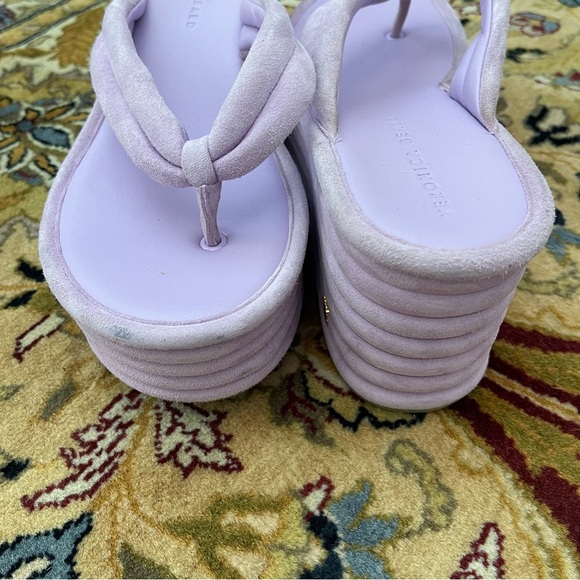Veronica Beard Flip Flops Purple - Picture 7 of 10
